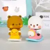 Panda Fofo Yi Er Bu Bu Cavalo de Balanço Brinquedo de Pelúcia Desktop Carro Tendência Brinquedo Presente para Meninas Aniversário Ornamento de Mesa