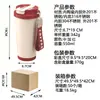 A caneca isolada de aço inoxidável com revestimento cerâmico mais vendida do fabricante, caneca isolada de parede dupla, garrafa de água moderna e da moda, caneca isolada