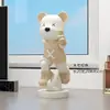 Oso Violento Celebridad de Internet Adorno para Sala de Estar Juego Completo Decoración Gabinete de Vino Gabinete de TV Gabinete de Oficina Tamaño Pequeño Gama Alta