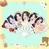 Itzy Hwang Yeji Shin Yuna 30% de descuento Abanico Plegable Abanico Merchandising de Apoyo para Conciertos Tiktok Mismo Estilo