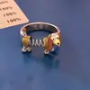 Anillo de Perro de Año Nuevo Transfronterizo Dibujos Animados Infantil Personalidad de Nicho Simple Versátil Lindo Creativo