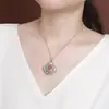 Yilu Prata S925 Prata Esterlina Ágata Vermelha do Sul Vermelho Água Pérola Pingente Retro Novo Estilo Chinês Ruyi Padrão Vazado Pingente