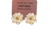 Brincos de Prata com Flores e Franjas Estilo Super Fada para Primavera e Verão, Versáteis e Estilosos, Brincos Doces e de Alto Padrão