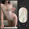 Lemon Story Lencería Sexy Uniforme Sexy Tentación Deseo Puro Pechos Pequeños Pechos Reveladores Libre de Quitarse Mono 8087