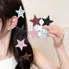Presilha de Cabelo Doce com Bolinhas de Estrela para Mulheres 2026 Novo Modelo Presilha Lateral para Mechas da Testa Simples Fofa Grampo Acessório de Cabelo