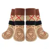 Calcetines para Mascotas Transfronterizos, Antideslizantes, Antirrayaduras para Suelo, Calcetines para Perros de Interior para Perros Medianos y Grandes, Suministros para Mascotas, Calzado para Perros al por Mayor