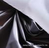 Poliéster de nylon preto e branco sarja de seda fiação de nylon revestimento micro-sensível à prova d'água à prova de vento proteção solar corta-vento jaqueta de plumas casaco acolchoado de algodão tecido