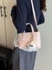 Bolsa Balde Portátil Transfronteiriça Estilosa para Mulheres Verão 2026 Nova Tendência Nicho Casual Bolsa de Ombro Versátil Bolsa Transversal