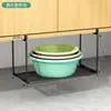 Gabinete de baño bajo lavabo estante estante de almacenamiento de lavabo varias herramientas increíbles estante de almacenamiento de lavabo de baño estante colgante inferior