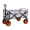 Carrito de Camping para Exteriores Carrito Plegable para Campamento Carrito de Equipaje Conveniente para Salidas de Barbacoa Ruedas Todoterreno