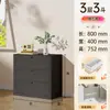 Cofre de cajones de hierro forjado para el hogar, mesita de noche para dormitorio, armario de almacenamiento de suelo, sala de estar, armario de almacenamiento multi-cajón de gran capacidad