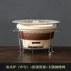 Estufa para cocinar té en casa, juego completo para interior, estufa de carbón para barbacoa exterior, estufa de borde, olla pequeña, utensilios para cocinar té