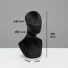 Tienda de ropa soporte de exhibición de cabeza de maniquí de tela con espuma para alfileres pelucas para hombre y mujer accesorios sombreros almacenamiento perchero para sombreros soporte para sombreros