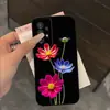 Funda para Teléfono Móvil Adecuada para Samsung S25Ultra Cubierta Protectora A16 S24 Flores Hermosas Tpu Suave S26Plus Mate