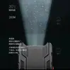 Lanterna potente de núcleo duplo de longo alcance iluminação de emergência com lâmpada dupla para exterior lanterna recarregável portátil de grande capacidade