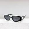 Gafas de Sol Estilo Nuevo 2024 Estilo Fragante 6056 Libro Rojo Celebridad de Internet Gafas de Sol Personalizadas Ojo de Gato de Placa para Mujer