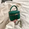 Bolsa Infantil Transfronteiriça, Novo Estilo, Bordado Texturizado, Mini Bolsa Saco, Bolsa de Corrente Estilosa Pai-Filho, Pequena Bolsa Transversal Estilo Chanel, Bolsa para Batom