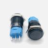 12/16/19/22mm Interruptor de Botão de Metal Preto Oxidado Auto-Travante Reset Ponto Iniciar Fonte de Alimentação Botão Pequeno