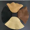 Chapéu de pescador dobrável de palha de papel feito à mão chapéu de sol versátil para afinar o rosto 0707h08