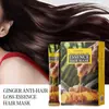 Esencia Fortalecedora del Cabello de Jengibre Kormesic Mascarilla Capilar Rey Jengibre Viejo Champú Fortalecedor Hidratante del Cabello