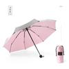 Fabricantes guarda-chuva dobrável cinco vezes oito varetas ultraleve mini de bolso para sol guarda-sol feminino proteção solar e sombreamento dupla finalidade fabricantes