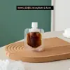 Bolsas com Bico Multiespecificação em Estoque no Atacado para Leite de Soja, Suco e Bebida Bolsas Stand-Up com Bico, Bolsas Transparentes para Embalagem de Líquidos com Selagem