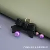 Llavero de Coche, Bolso de Mujer, Colgante Exquisito, Regalo, Anillo de Diamante, Decoración de Moño, Colgante Pequeño, Boutique de Moda