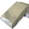 Manta térmica de primeros auxilios para exteriores 130*210 doble cara plateada manta de supervivencia manta de protección solar manta de emergencia
