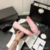 Versão de Luxo dos Sapatilhas de Ballet com Laço Xiaoxiangfeng para Mulheres, Novo Estilo 2025, Mocassins Planos Slip-On Color-Blocking