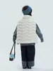 Nuevo Chaleco de Plumas para Niños Otoño/Invierno 2026, Nuevo Estándar 90% Plumón de Pato Blanco, Cuello Alto, Cálido, Informal, Elegante Ropa de Abrigo