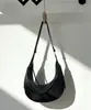 Bolso Nuevo de Cuero de Vaca Encerado, Bolso Tipo Dumpling para Viajero, Bolso de Cuero Genuino para Mujer, Bolso de Hombro de Lujo de Gama Alta para Viajero, Bolso Cruzado para Mujer