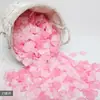 Quarto de Casamento Confissão de Noivado Decoração Romântica Suprimentos Rosa de Casamento Pétalas Vermelhas Falsas de Tecido para Espalhar
