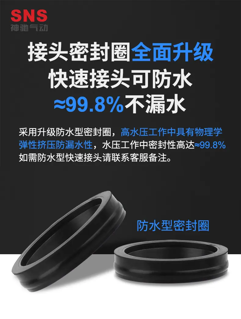 密封圈升级防水型