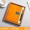 Caixa de Presente Personalizada para Caderno Conjunto Caderno A5 Executivo com Capa de Couro Macio Caderno de Alto Valor com Logotipo Personalizado