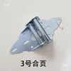 Bisagra de puerta enrollable bisagra de puerta de garaje enrollable bisagra de esquina plegable bisagra duradera galvanizada a prueba de óxido accesorios para puertas