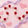 Venda Direta da Fábrica Tapeçarias Vermelhas, Brancas e Rosas para Sala, Quarto, Decoração de Parede de Fundo da Sala de Estar, Enfeites Pendentes para o Dia dos Namorados
