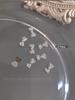 Adornos de diamantes para nail art al por mayor tridimensionales de dibujos animados circonita conejo púrpura oso de peluche perla metal actividades oso decoración de uñas