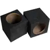 Caja de Audio para Coche Caja Vacía de Bocina de 6.5 Pulgadas Caja de Madera para el Hogar Altavoz de Prueba de Subwoofer para Coche Caja Cuadrada Pequeña Pasiva