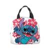 Bolsa de almuerzo con diseño de estrella de Stitch, lonchera de dibujos animados de Stitch para bebé, bolsa de picnic de papel de aluminio, lonchera portátil, bolsa de hielo