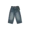 Nuomi Wanzi Ropa Infantil 2026 Otoño Bolso de Cintura de Moda Jeans para Niñas Pantalones Rectos Casuales para Niños Venta al por Mayor