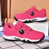 Zapatos de Golf Profesionales con Clavos de Nuevo Estilo para Mujer, Suministros de Golf para Entrenamiento al Aire Libre, Productos Calientes Transfronterizos