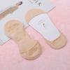 Calcetines de Barco para Mujer Algodón Boca Baja Invisibles Finos Verano Silicona Antideslizante Resistentes al Olor Talón Tacones Altos Calcetines Bajos para Niños