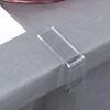 Sujetador antideslizante para mantel, clip para mantel de mesa de centro para sala de estar, sujetador de mantel, clip para mantel