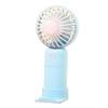 Ventilador de mano mini, recargable por USB, silencioso, de escritorio, bonito, portátil, de color contrastante, pequeño, venta al por mayor