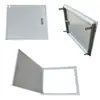 Placa de Cubierta para Caja de Medidor de Agua con Pintura Horneada de Acero Inoxidable Puerto de Inspección Puerta de Caja de Distribución Pared Espesa Cubierta de Agujero en Pared para Estética Uso contra Incendios