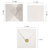 Tarjeta de invitación de rosa hueca de Amazon de venta caliente, papel brillante, oro rosa, tarjeta de felicitación de amor para el Día de San Valentín