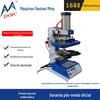 Máquina de Transferência de Marca Dsmc/Dashan Ming Heel Máquina de Permanente de Salto Acabado Máquina de Permanente de Estação de Trabalho Dupla