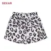 Shorts de Praia de Basquete, Shorts Esportivos de Comprimento Médio, Shorts Masculinos Respiráveis de Secagem Rápida, Shorts Largos Estampados Tendência para Treino e Corrida