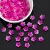 Flor de Peonía de Cristal Flor Colorida de Cinco Pétalos Cadena de Cuentas Accesorios para Joyería DIY Pulsera Pulsera Accesorios de Producto Semi-terminado Materiales