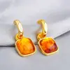Novos Brincos Femininos Elegantes Versáteis de Design de Personalidade da Moda de Luxo Retro de Ponta de Nicho para Mulheres